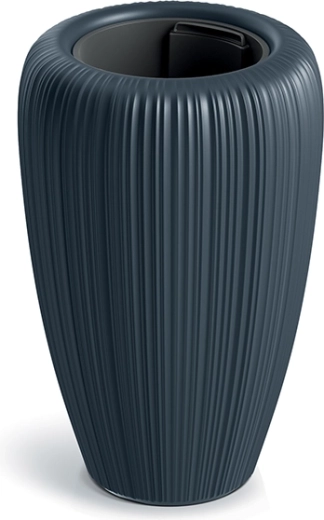 Květináč Orobo antracit 29 cm