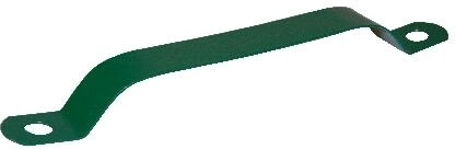 Objímka na sloupek 48 mm zelená, pozink a PVC