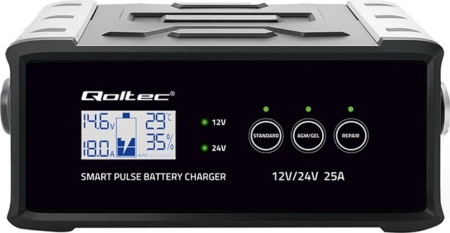 Mikroprocesorové řízení a 6 kroků nabíjení