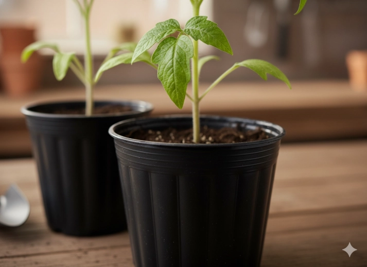 Šetrné k sazenicím při přesazování