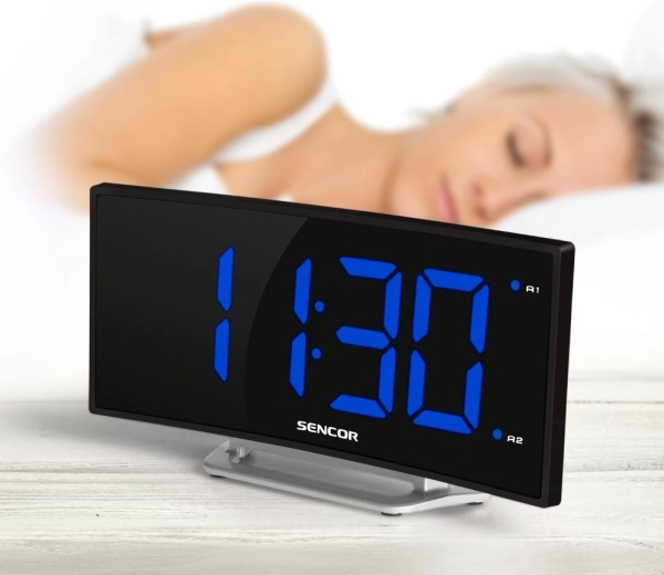 Duální alarm pro dva časy buzení