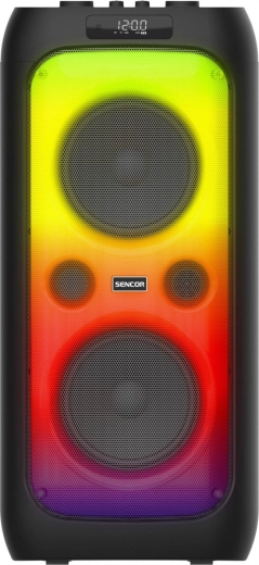 Partycon WAVE párty reproduktor 100 W s LED, TWS a bezdrátovým mikrofonem