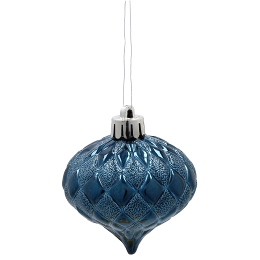 Tmavě modrá elegance na první pohled