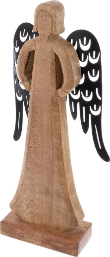 Kontrastní kovová křídla pro efektní vzhled