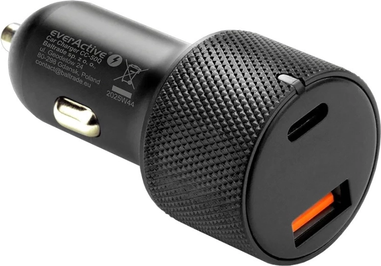 Dva rychlonabíjecí porty