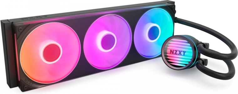 NZXT kraken core 360 rgb černé vodní chlazení