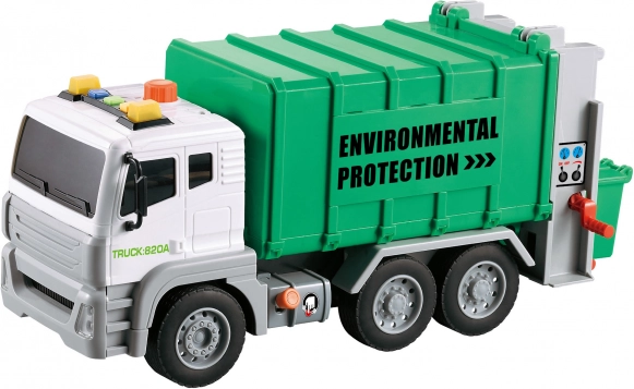 Popelářské auto s efekty 30 cm