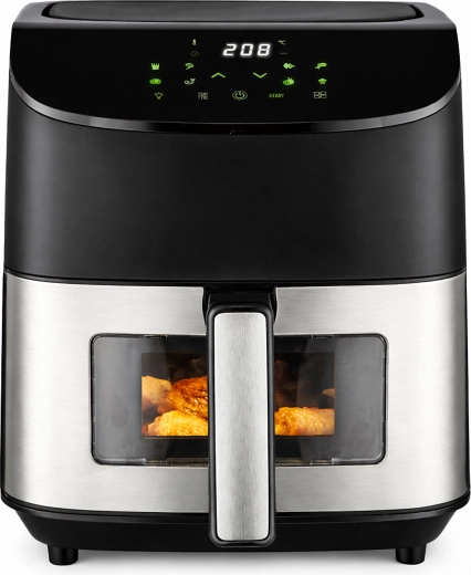 Horkovzdušná fritéza air fryer 6 l, 1500 W, 8 programů