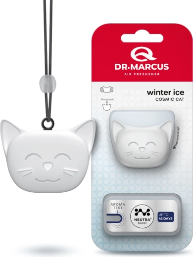 Dr. Marcus Cosmic Cat osvěžovač vzduchu do auta Winter Ice