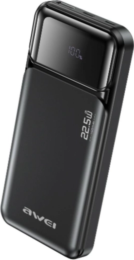 Awei powerbanka PA-90 22,5 W PD 10000 mAh se 2 USB-C