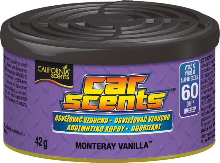 Vůně do auta CALIFORNIA SCENTS Monterey Vanilla