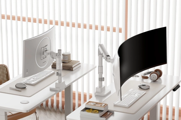 Maximální ergonomie a volný pracovní prostor