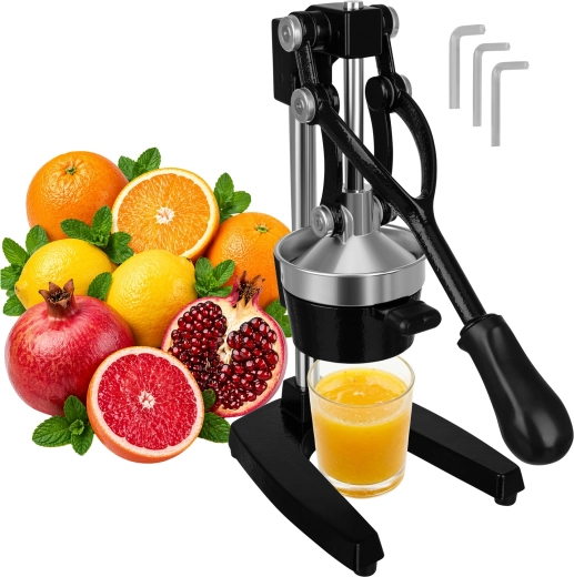 Ruhhy ruční pákový lis na citrusy a granátové jablko 40 cm