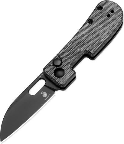 Kizer Banish kapesní nůž 5,8 cm, černá Micarta