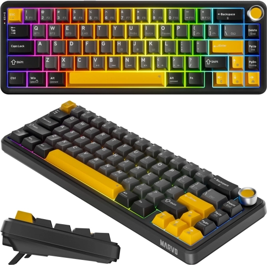 Hot Swap a RGB podsvícení
