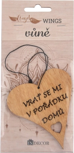 Dřevěná vůně „Vrať se mi“ – vonný talisman do auta a skříně