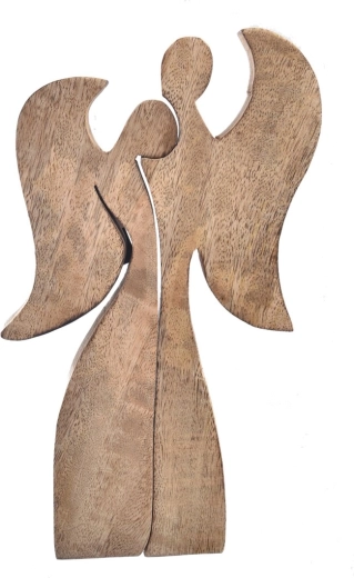 Anděl mango embrace dekorace 22 cm