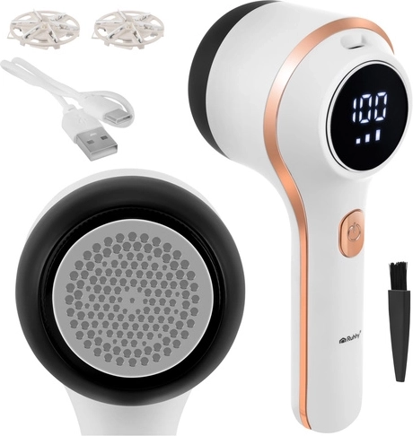 Bezdrátový odžmolkovač RUHHY s LCD, 6 čepelemi a USB‑C