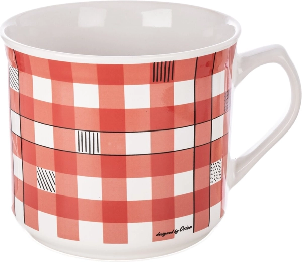 Keramický hrnek vařák káro 0,5 l
