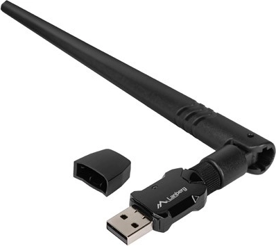 USB Wi‑Fi adaptér LANBERG AX900 s externí anténou