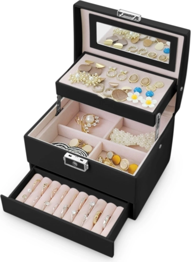 Elegantní design s praktickým zrcátkem