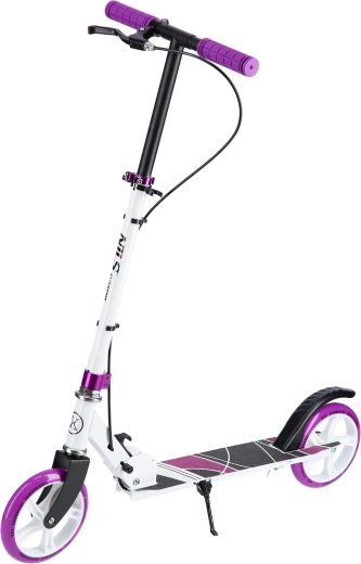 Skládací koloběžka NILS Extreme fialová 180 mm