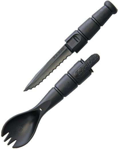 Ka-Bar spork s nožem 2v1