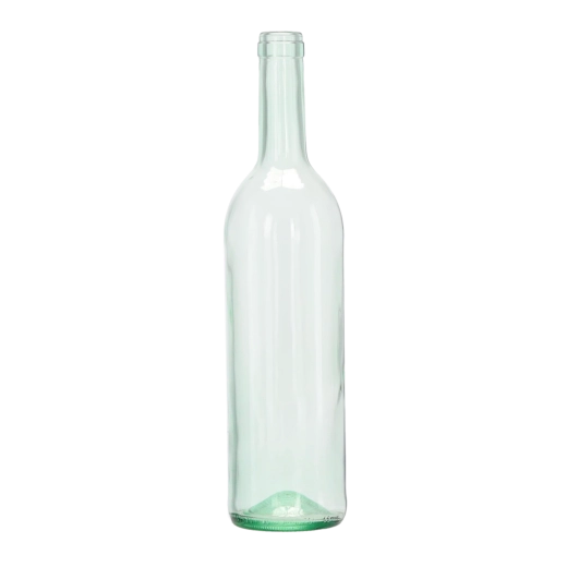 Klasický tvar Bordeaux a uzávěr korkem