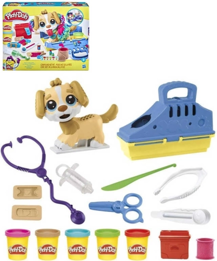 Play-Doh Malý veterinář kreativní set s pejskem a modelínou