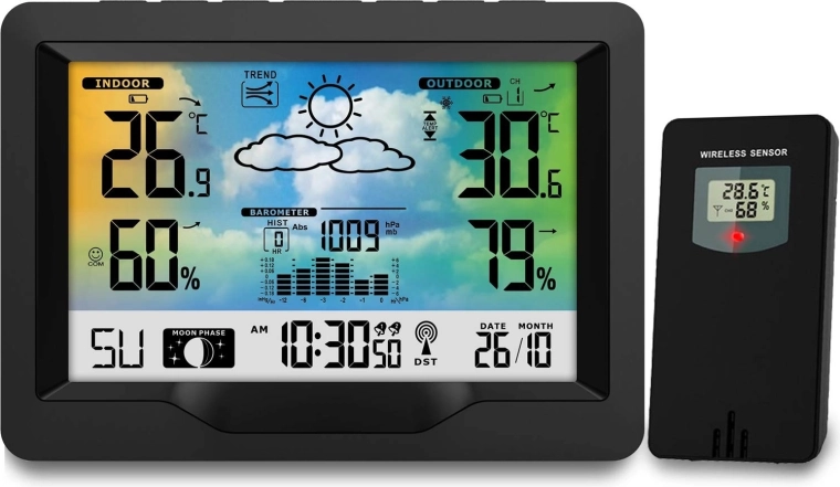 Přesný čas DCF77 a funkce budíku