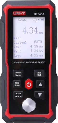 Ultrazvukový tloušťkoměr Uni-T UT345A