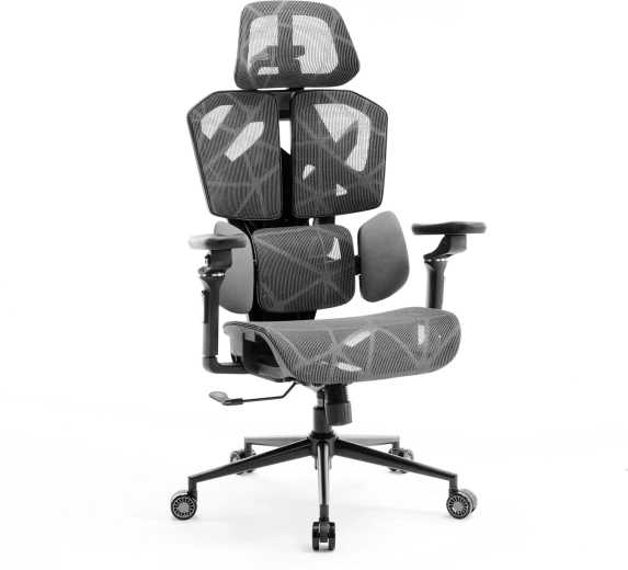 Prodyšné ergonomické opěradlo