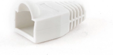 Ochranná krytka na konektor RJ45, 100 ks, bílá