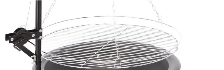 Plynule nastavitelný závěsný rošt