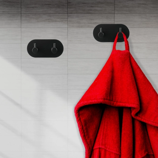 Moderní kovový design v matné černé