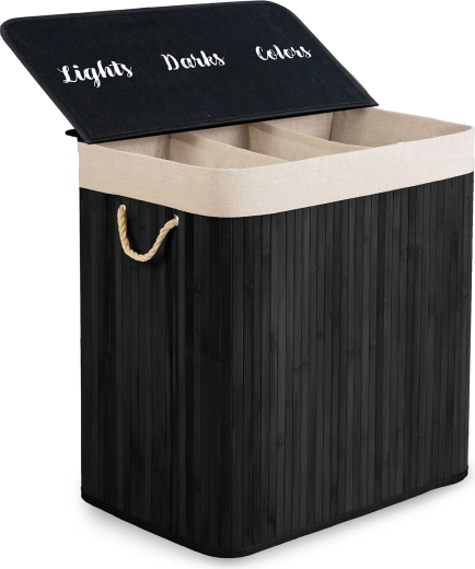 3 komory pro rychlé třídění prádla