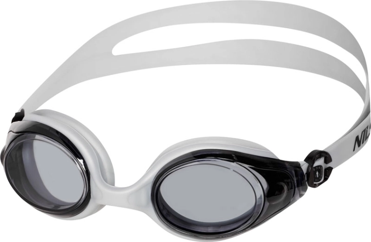 Plavecké brýle NILS Aqua s úpravou Anti‑Fog, šedé