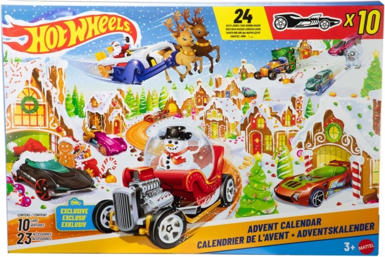 Adventní kalendář HOT WHEELS 2025