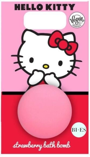 Koupelová bomba HELLO KITTY jahoda 165 g