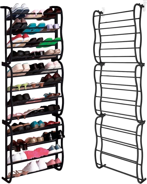 Závěsný organizér na boty na dveře, 12 polic, MODERNHOME