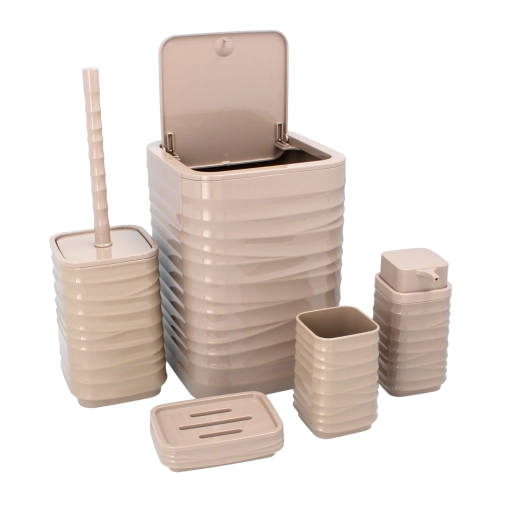 Elegantní rýhovaný čtvercový design