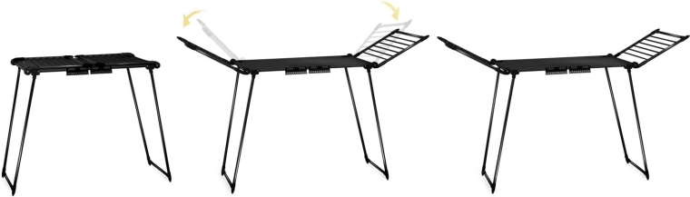 Skládací křídla a rychlé rozložení