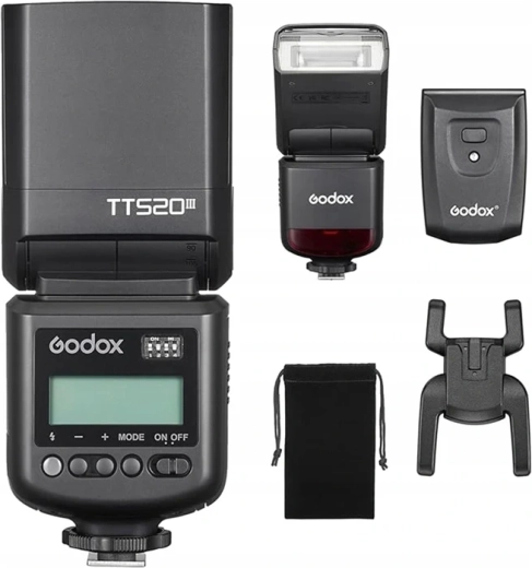 Blesk Godox TT520III s rádiovým odpalovačem