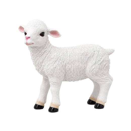 Dekorační figura ovce do betléma 34 × 13 × 32 cm