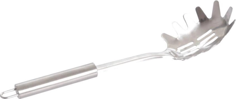 Naběračka na špagety z nerezu 30 cm