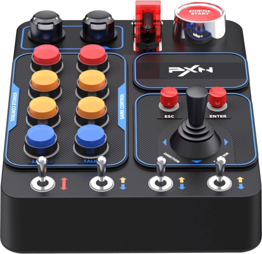 30 programovatelných tlačítek a joystick