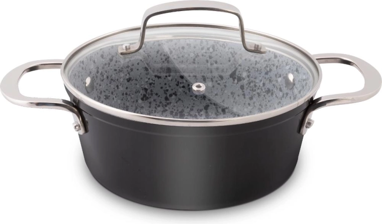 Lamart granitový kastrol s poklicí 20 cm