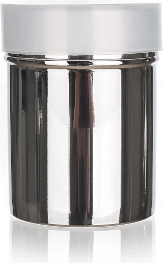 Posypová cukřenka z nerezu s jemným sítkem AKCENT 7 cm