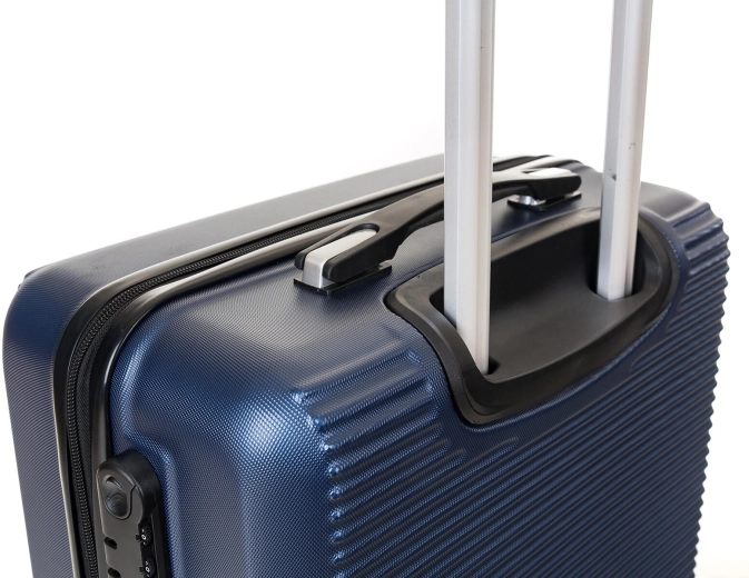 Pevná skořepina a teleskopická rukojeť