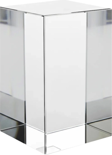 Skleněný blok K9 xTool 50 × 50 × 80 mm